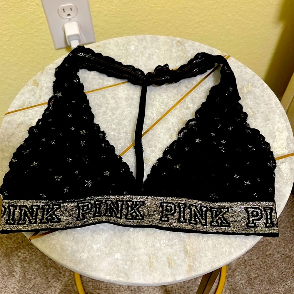 Pink bra